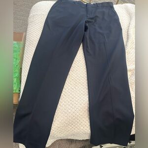 Perry Ellis Men's Navy Dress Pants